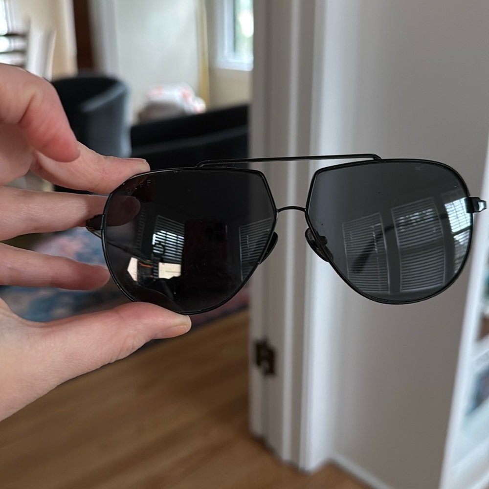 DIFF Denver Sunglasses Polarized BK-GR145P